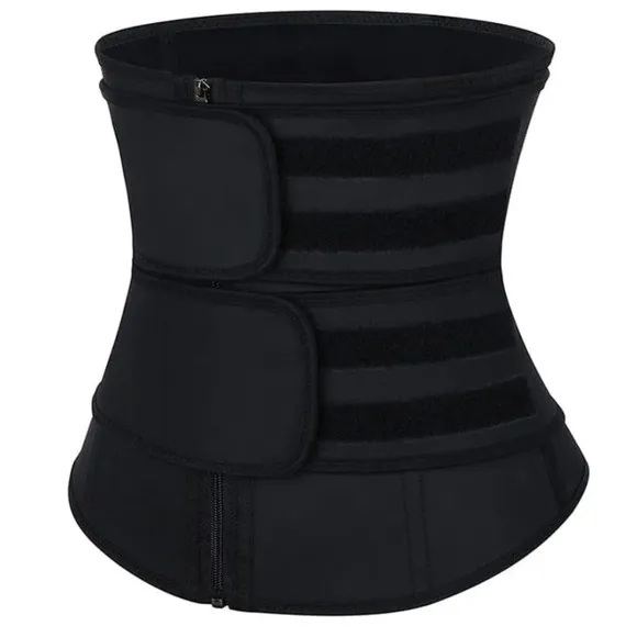 High Compression Latex Belt with Double Closure for Women