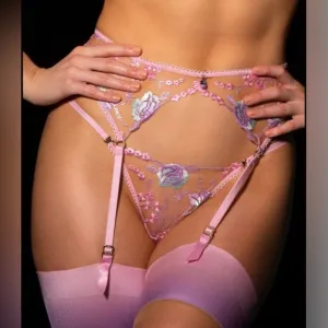 Honey Birdette Unicorn Whitney Garter XS gently used