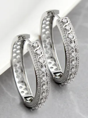 Ira Fine Hoop Earrings