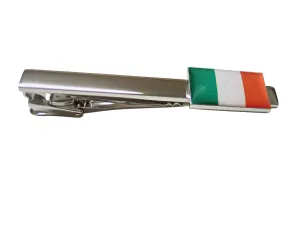 Ireland Flag Pendant Square Tie Clip
