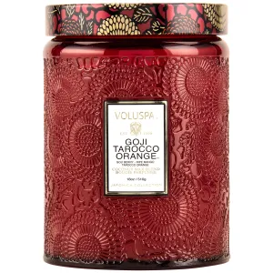 Japonica Large Jar, Goji Tarocco Orange