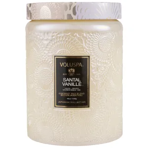 Japonica Large Jar, Santal Vanille