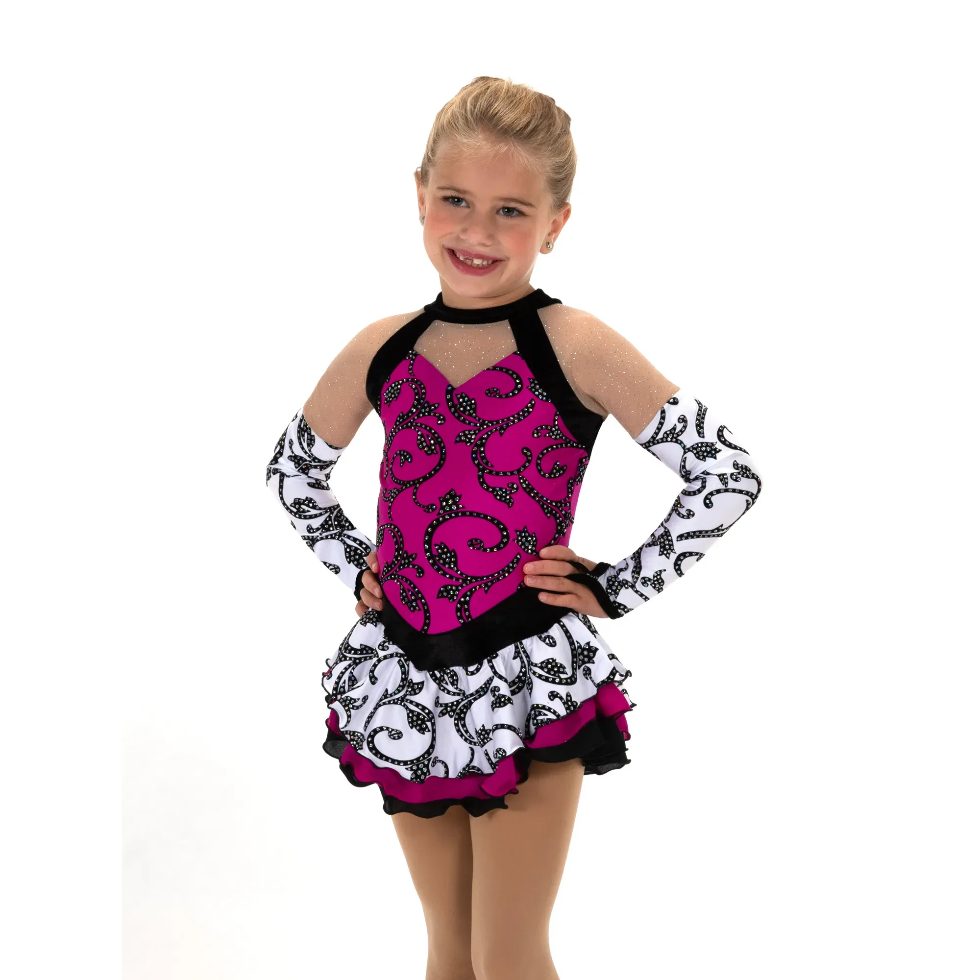Jerry's 643 Showy Dahlia Dress