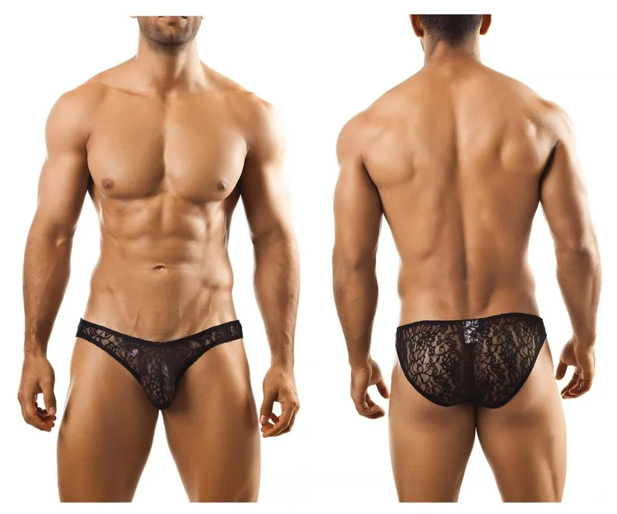 Joe Snyder JS01 Bikini Classic Black Lace
