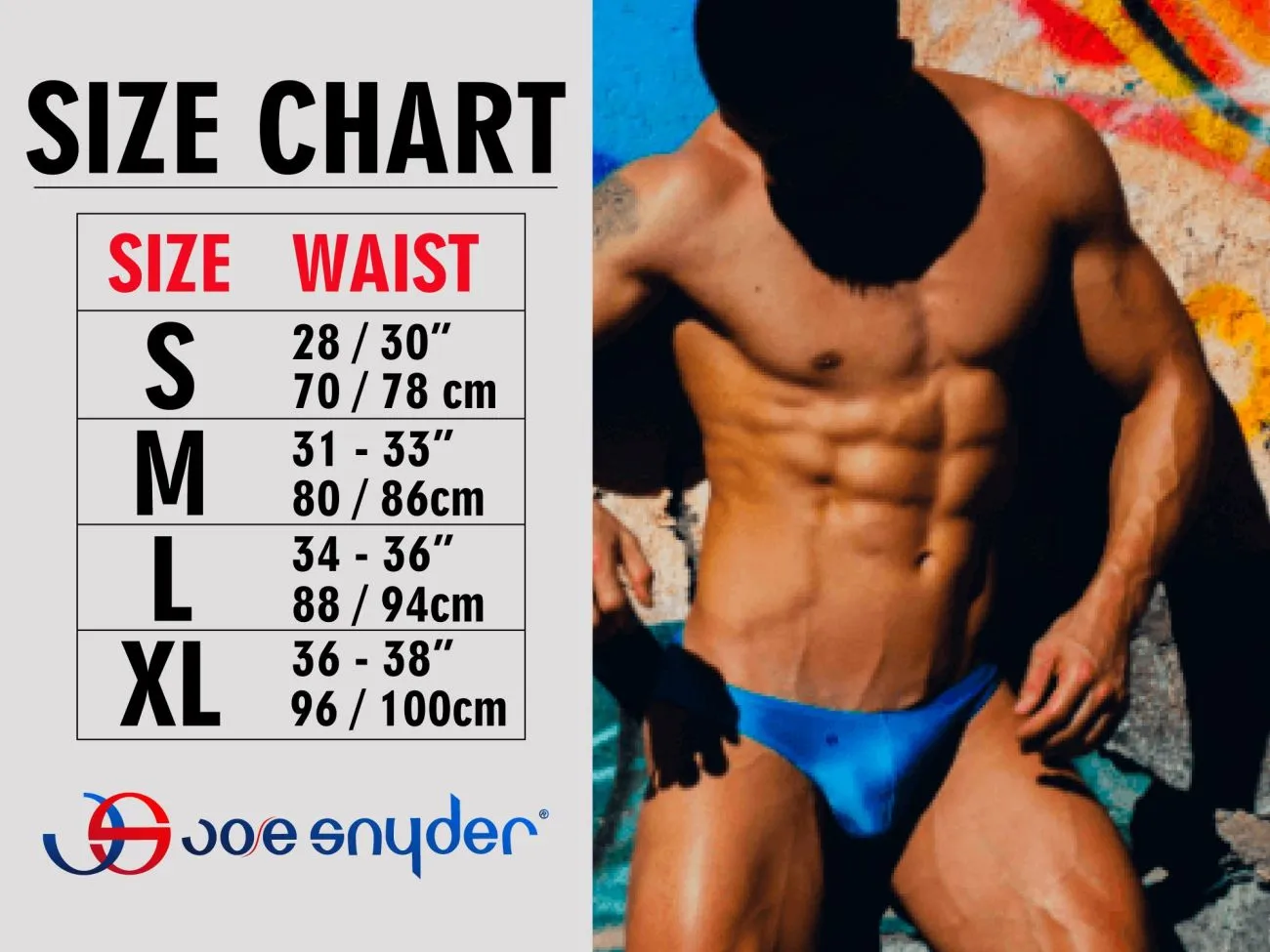Joe Snyder JS01 Bikini Classic White Mesh