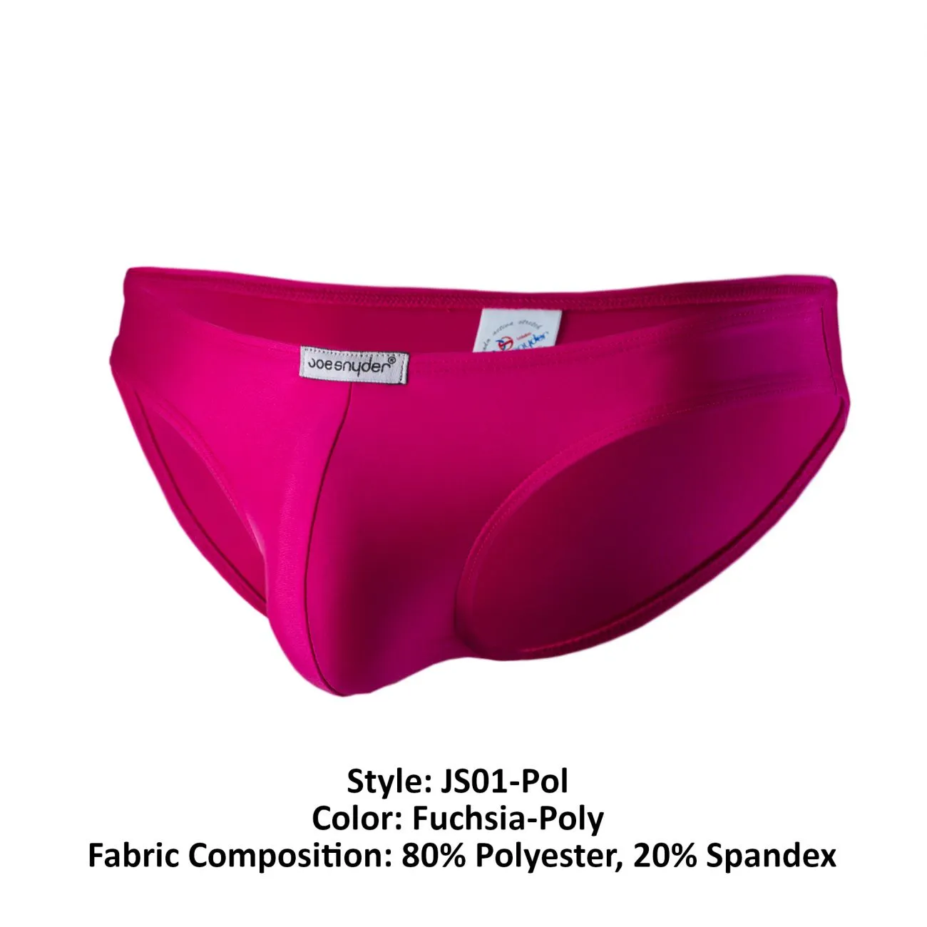 Joe Snyder JS01-Pol Polyester Bikini Classic Fuchsia Poly