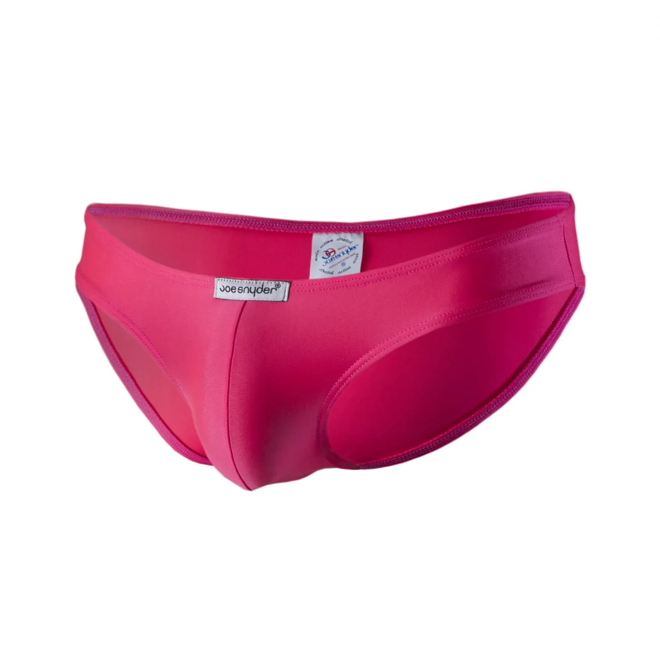 Joe Snyder JS01-Pol Polyester Bikini Classic Neon Pink Poly