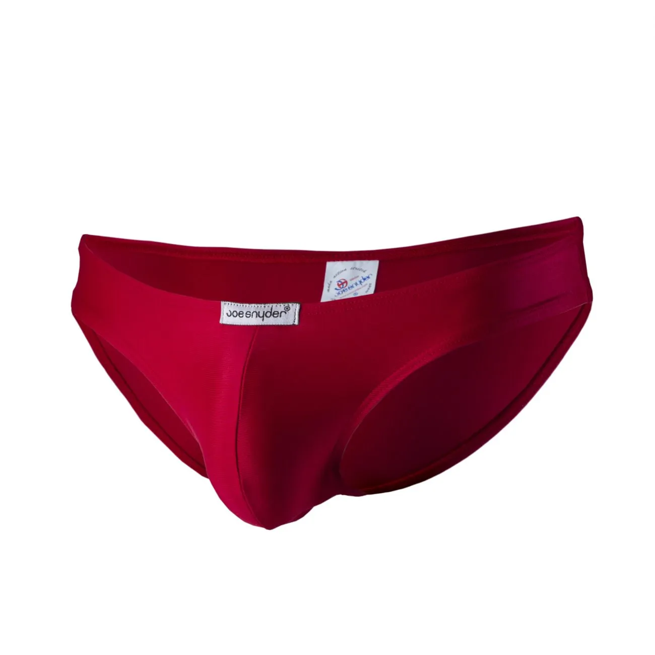 Joe Snyder JS01-Pol Polyester Bikini Classic Red Poly