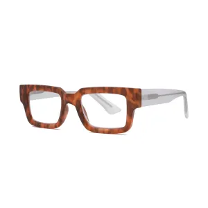Jonah Eyeglass- Amber/Tortoise