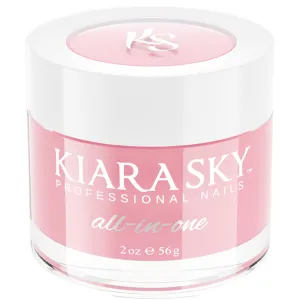 KIARA SKY / All-in-One Cover Dip Powder - Dark Pink DMDP2 2oz.