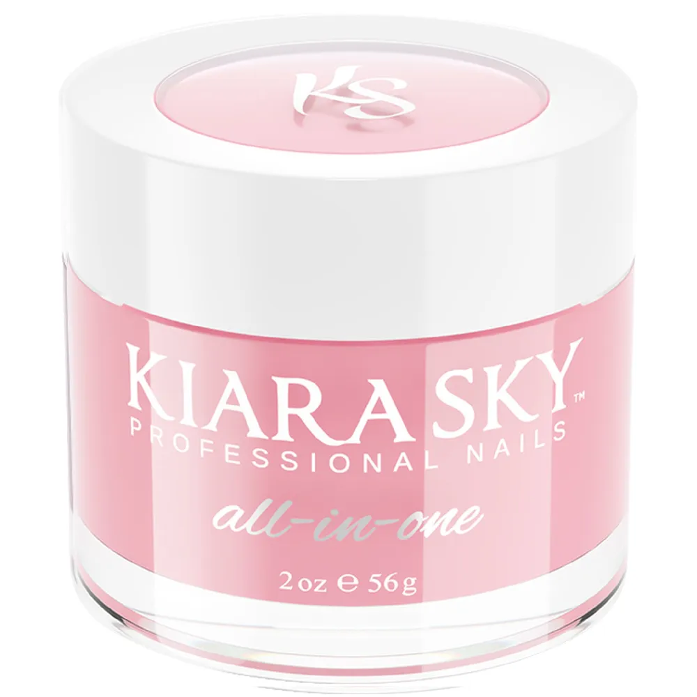 KIARA SKY / All-in-One Cover Dip Powder - Dark Pink DMDP2 2oz.