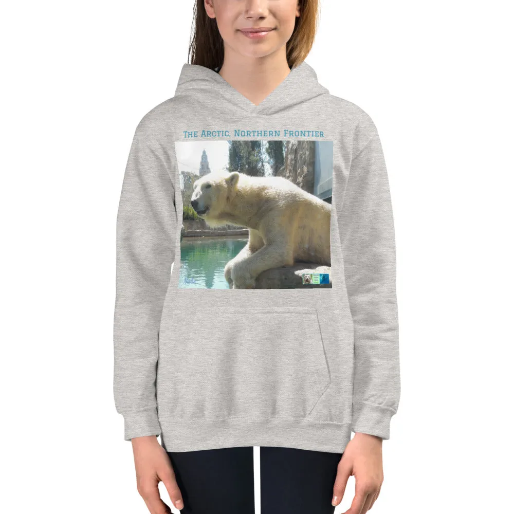 Kids Hoodie Sweatshirt - Arctic Polar Bear Collection