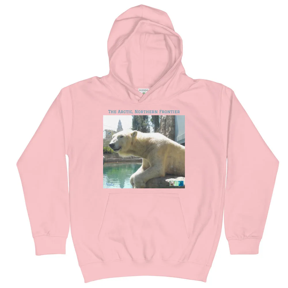 Kids Hoodie Sweatshirt - Arctic Polar Bear Collection