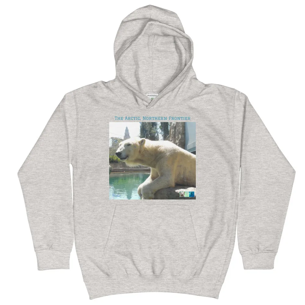 Kids Hoodie Sweatshirt - Arctic Polar Bear Collection