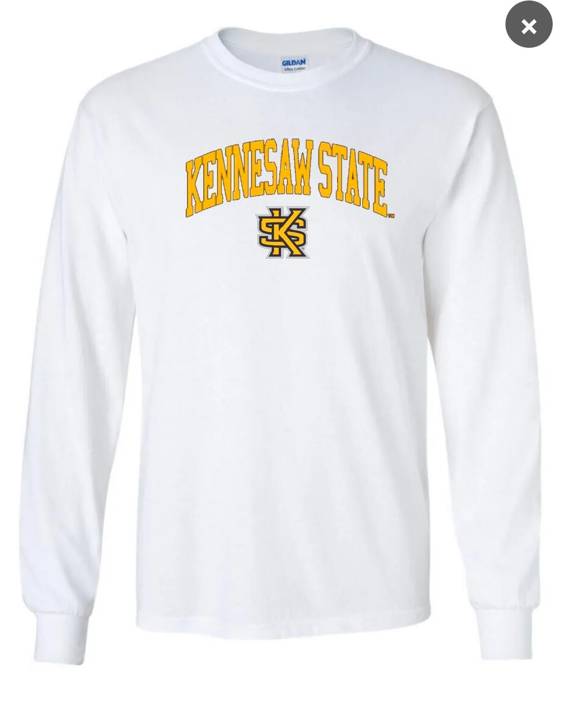 KSU Arch Long Sleeve T Shirt