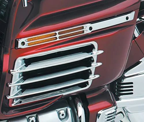 Kuryakyn 7311 Motorcycle Accent Accessory: Fairing Side Molding Trim for 1988-2000 Honda Gold Wing GL1500 Motorcycles, Chrome, 1 Pair