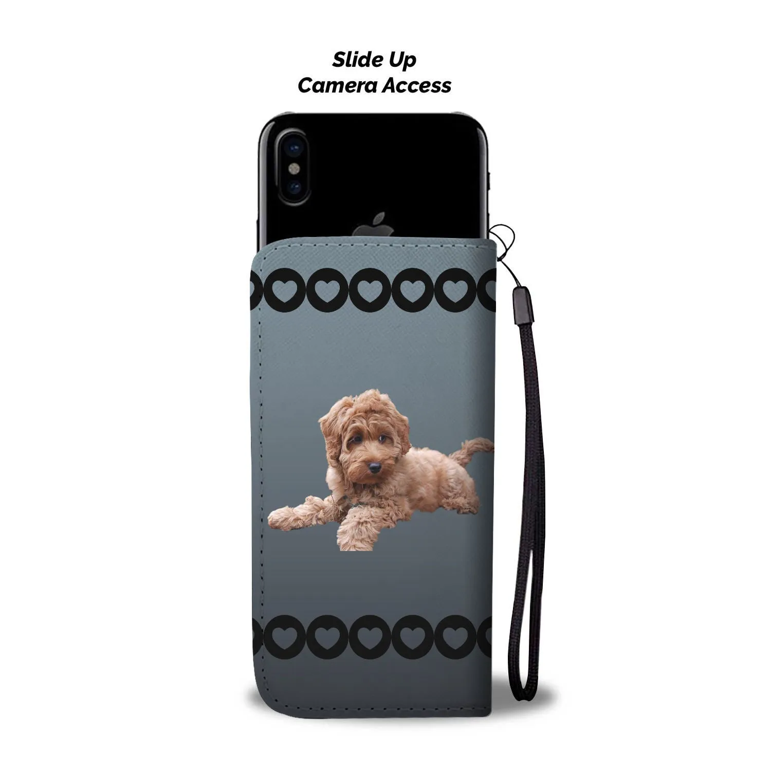 Labradoodle Phone Case Wallet