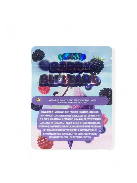 Lato Pop Berry Blizzard Mylar Bag 3.5 Grams