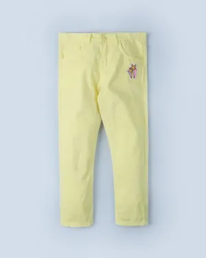 Lemon-Yellow Pants