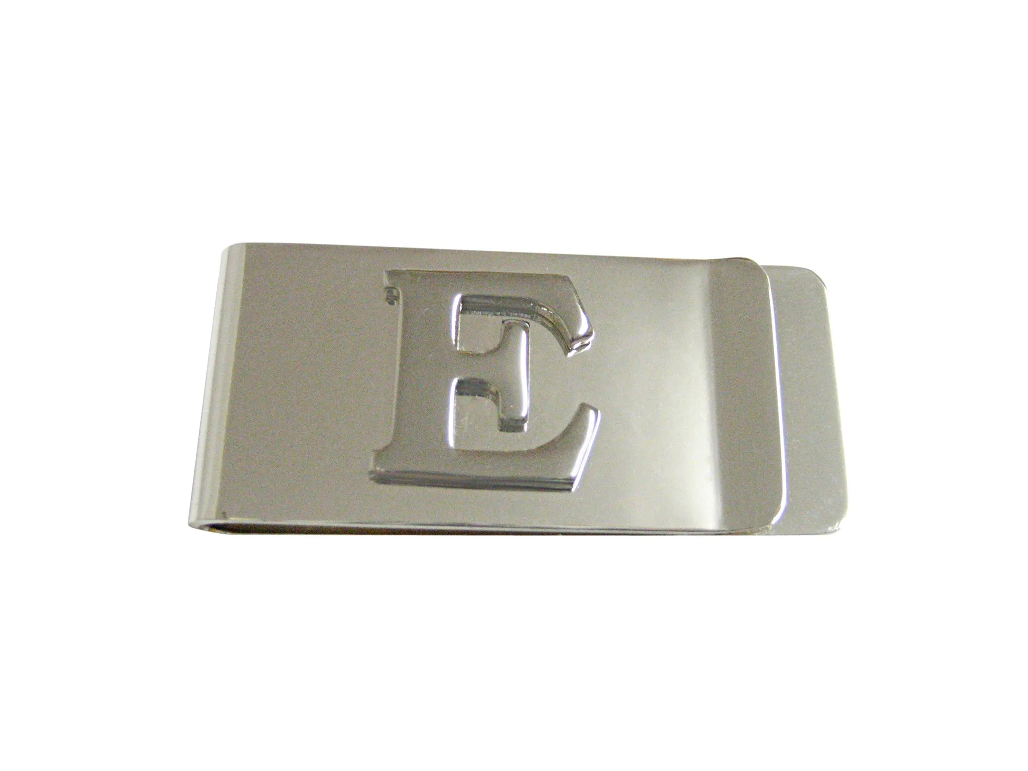 Letter E Monogram Money Clip