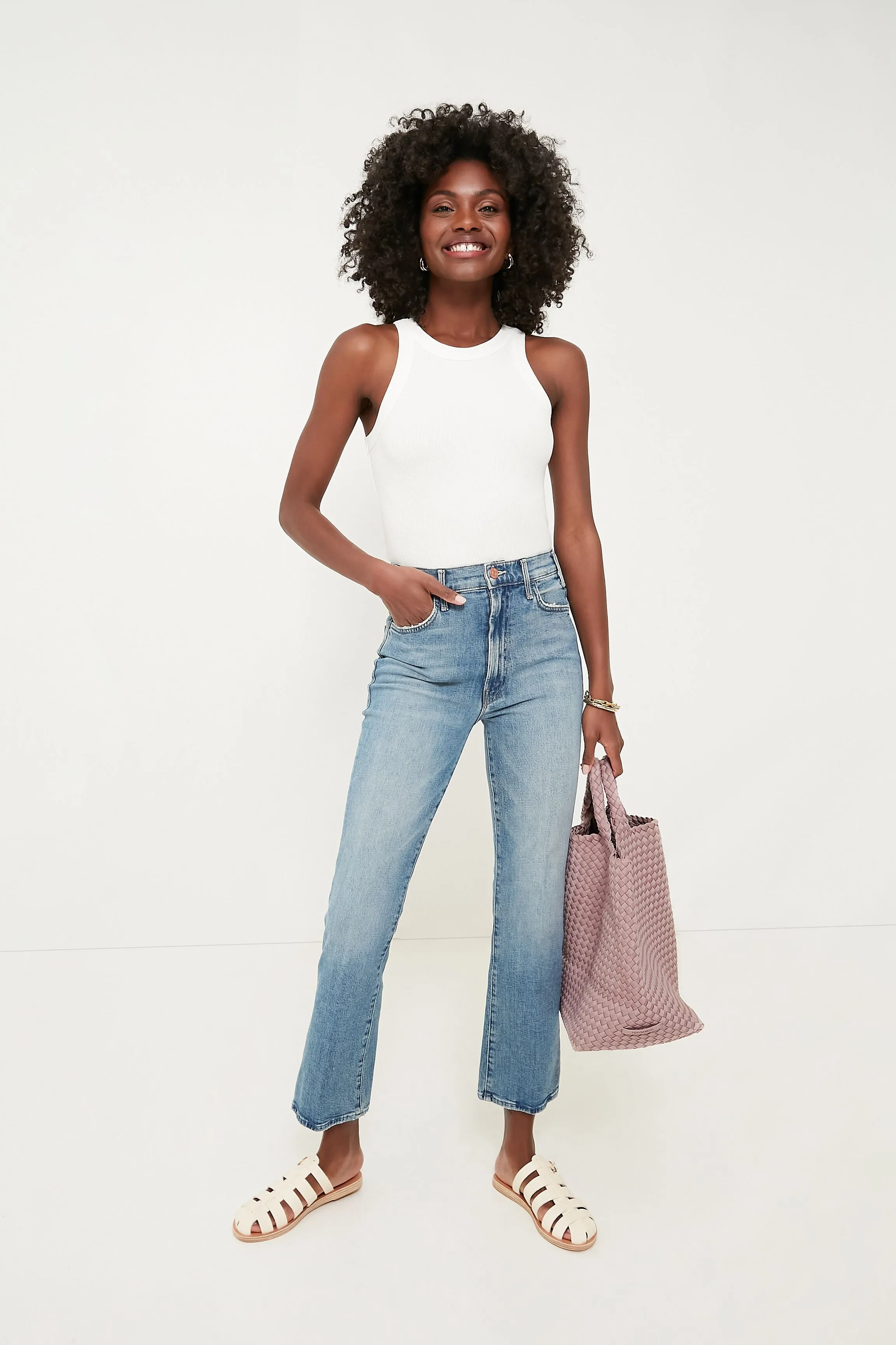 Lilac St Barths Large Tote