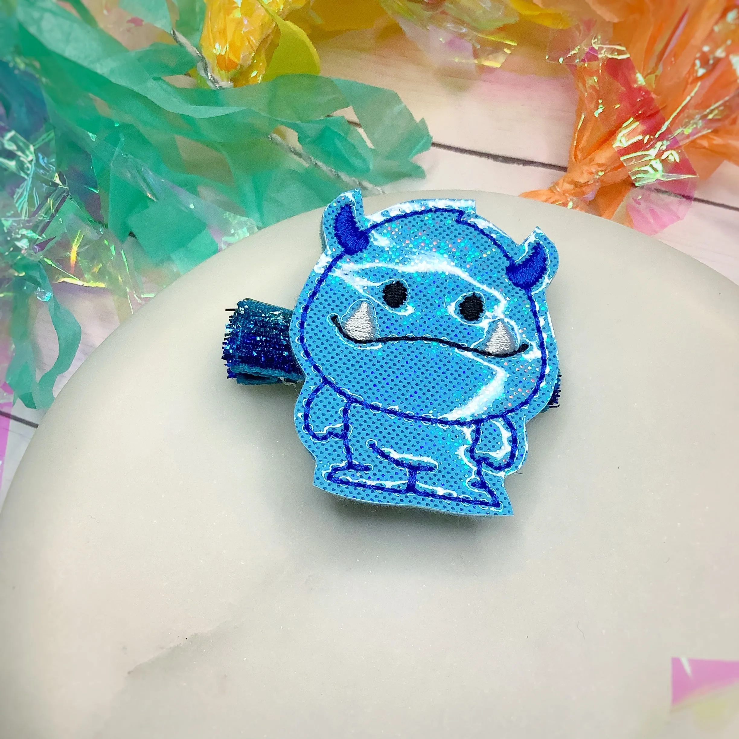 Little Monster Feltie Clip
