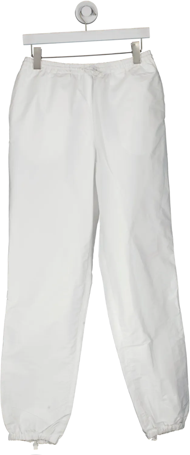 Longchamp White X D'heygere Convertible Trousers UK S