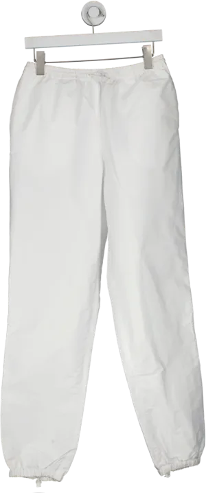 Longchamp White X D'heygere Convertible Trousers UK S