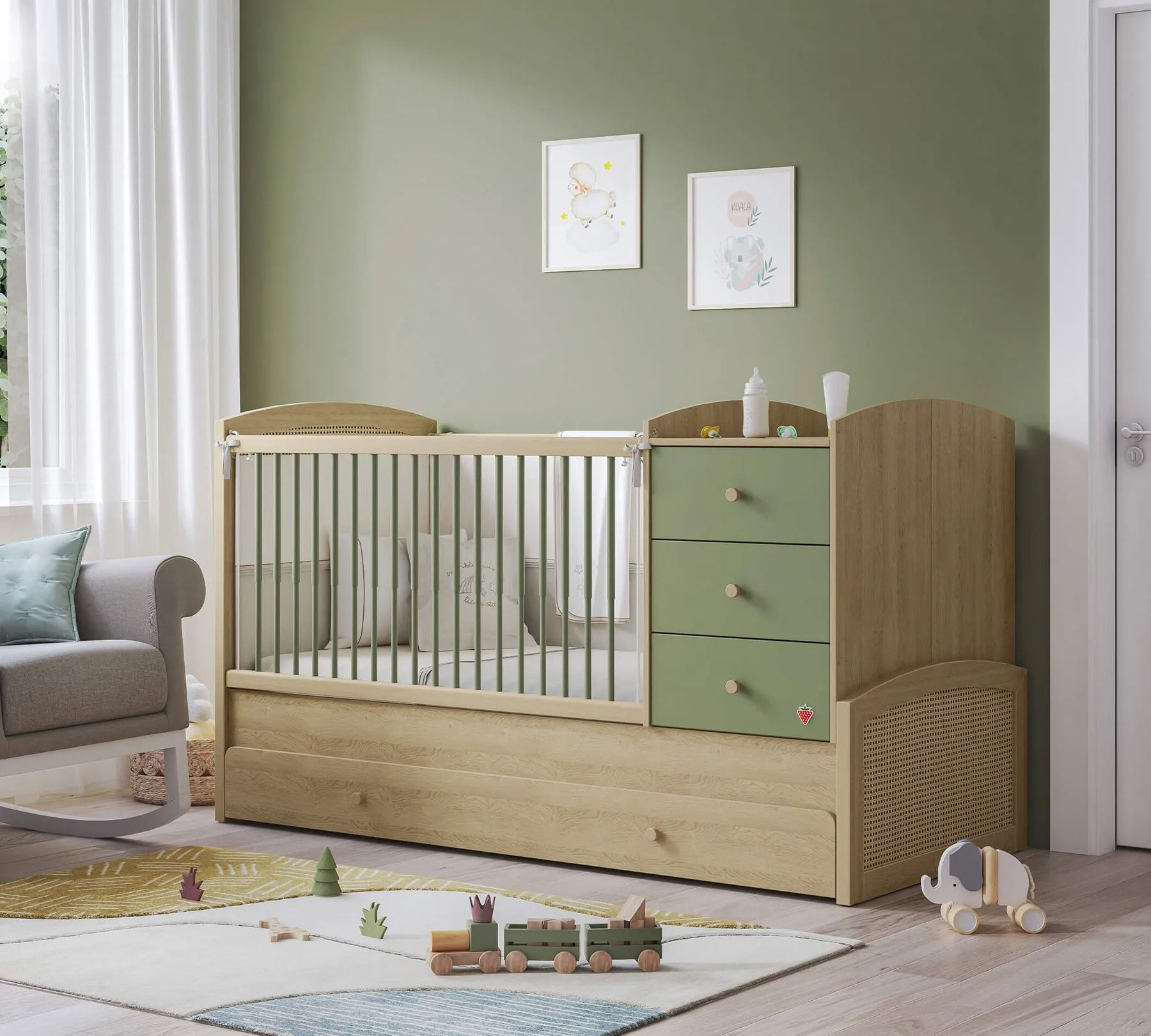 LOOF BABY CONVERTIBLE room
