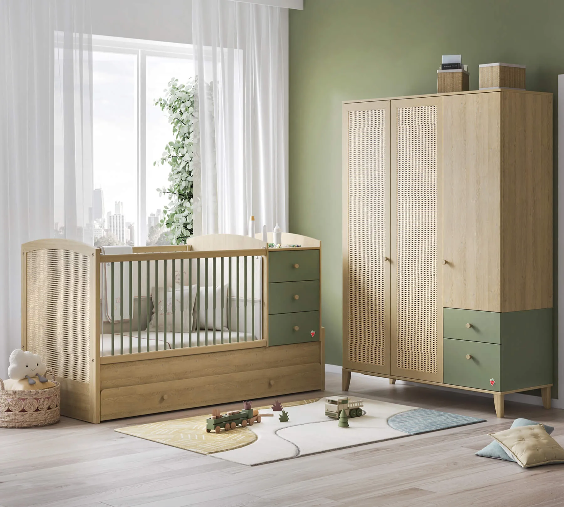 LOOF BABY CONVERTIBLE room