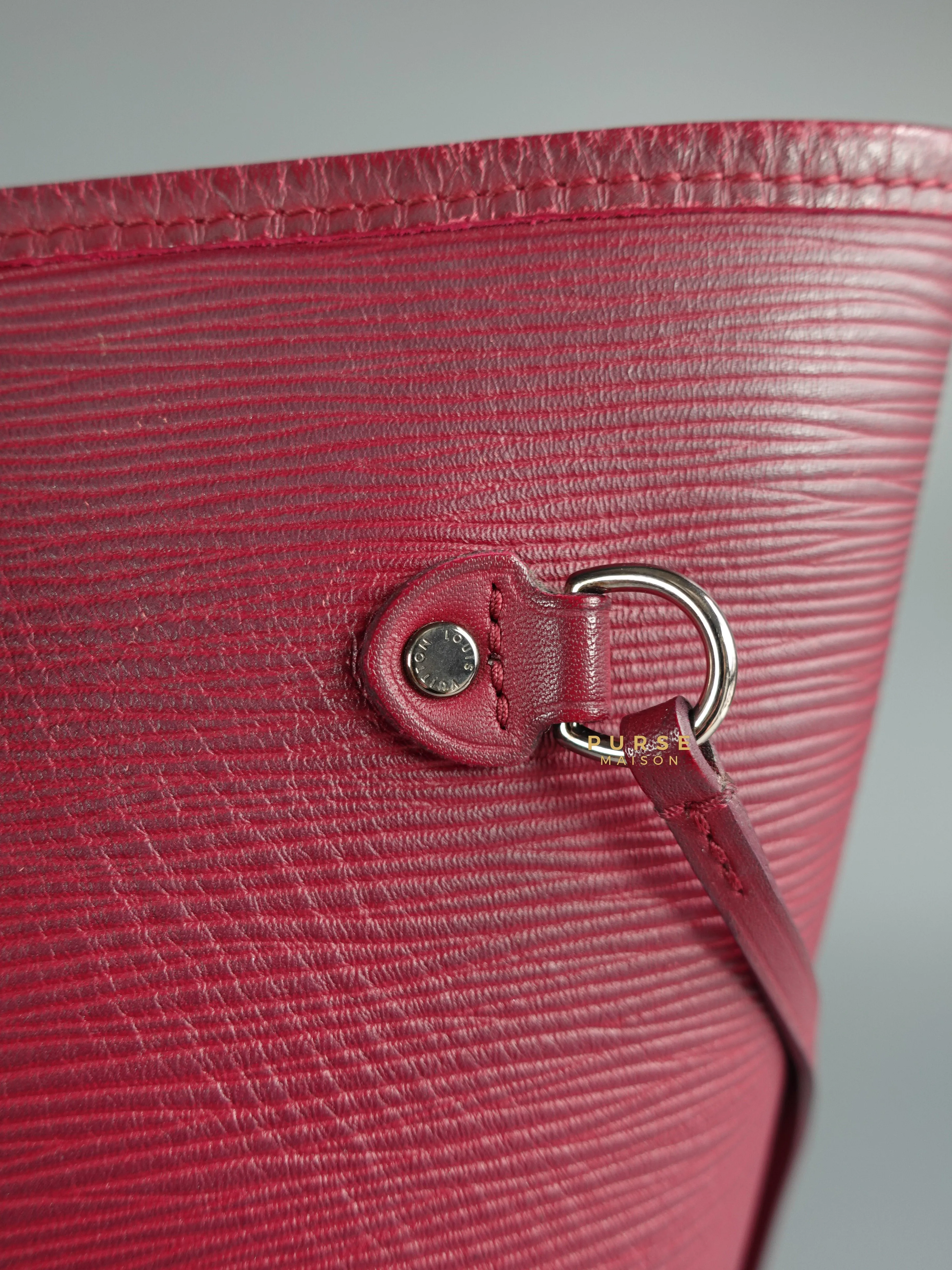 Louis Vuitton Epi Leather Neverfull Bag Red (Date Code: FL2133)