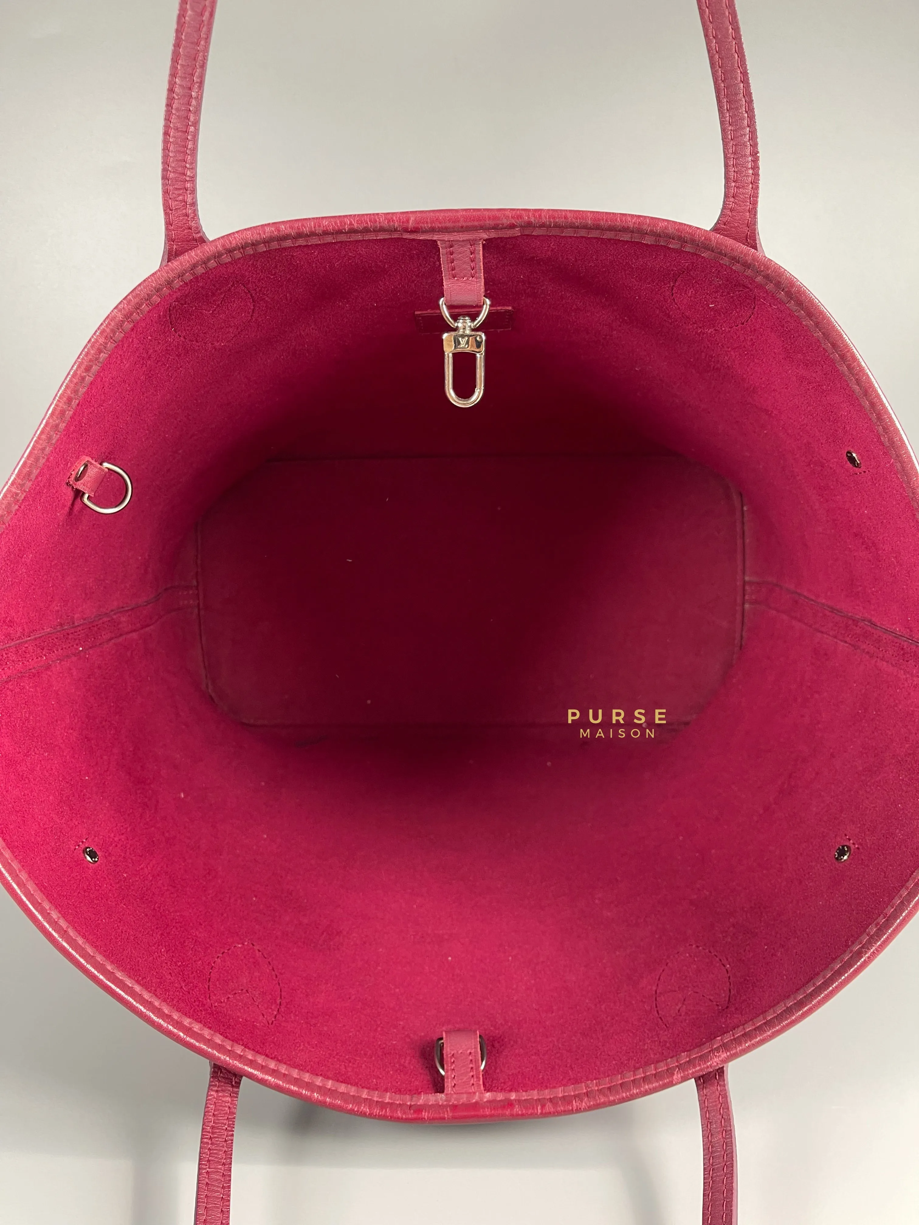 Louis Vuitton Epi Leather Neverfull Bag Red (Date Code: FL2133)