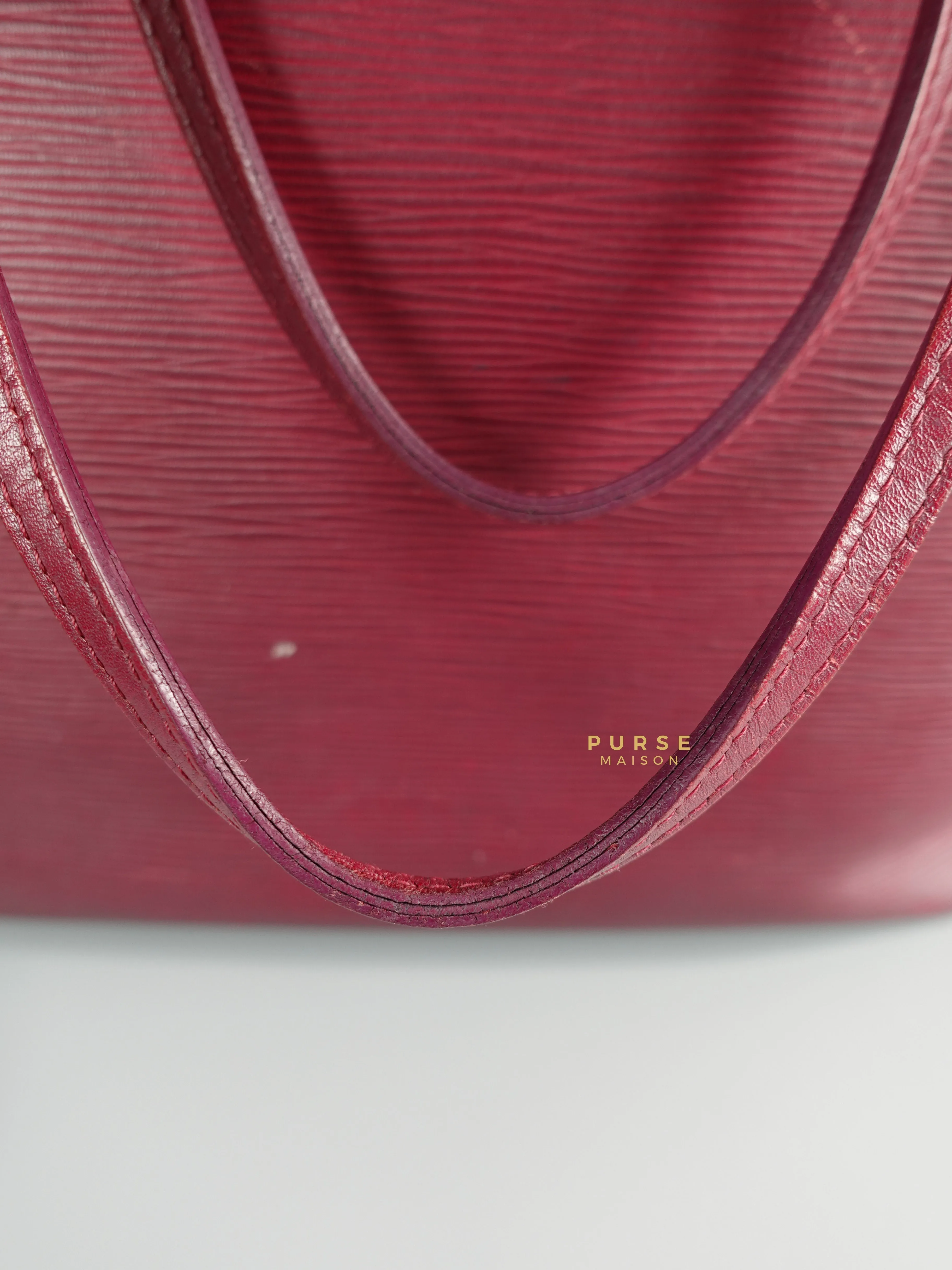 Louis Vuitton Epi Leather Neverfull Bag Red (Date Code: FL2133)