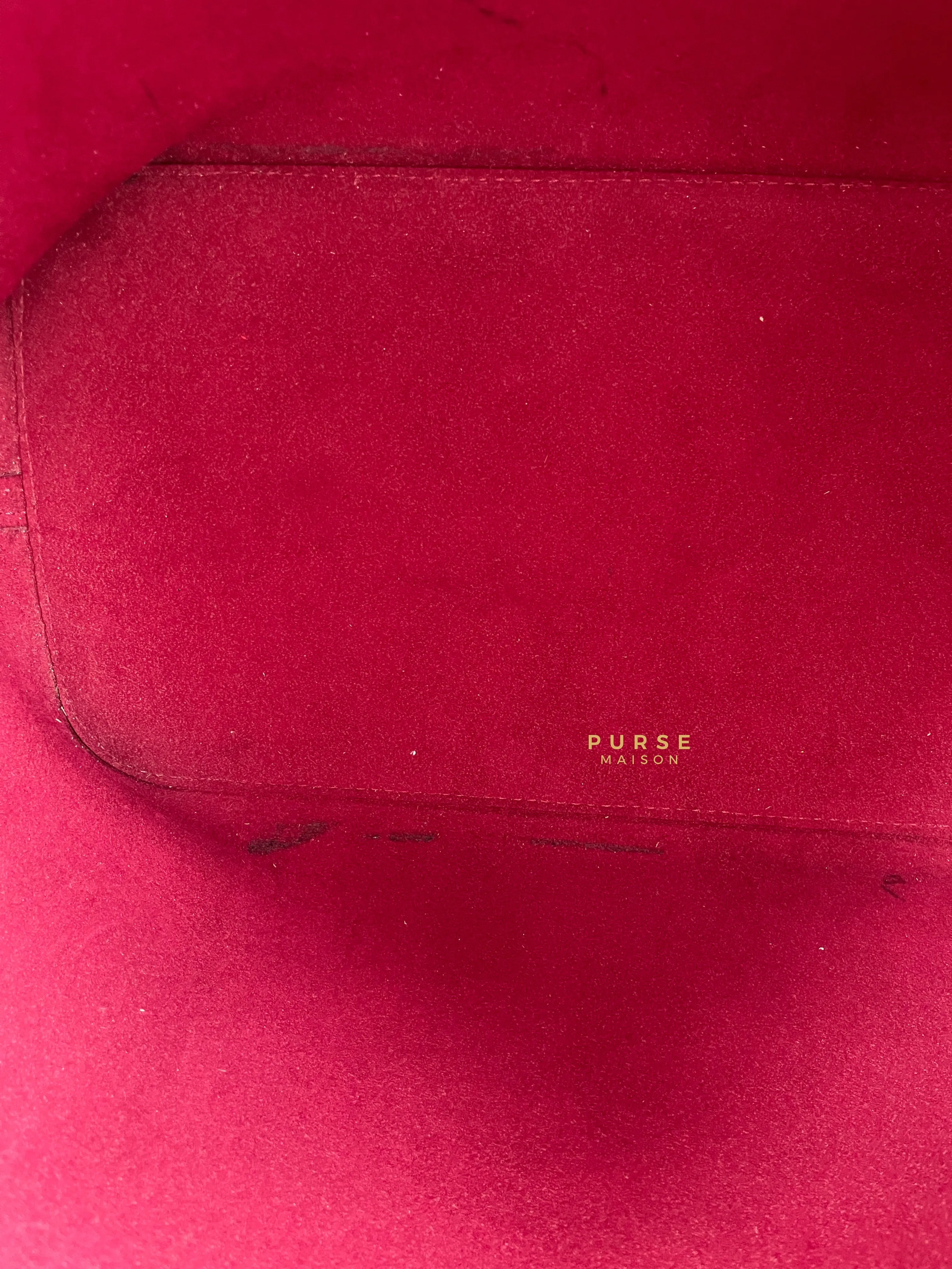 Louis Vuitton Epi Leather Neverfull Bag Red (Date Code: FL2133)