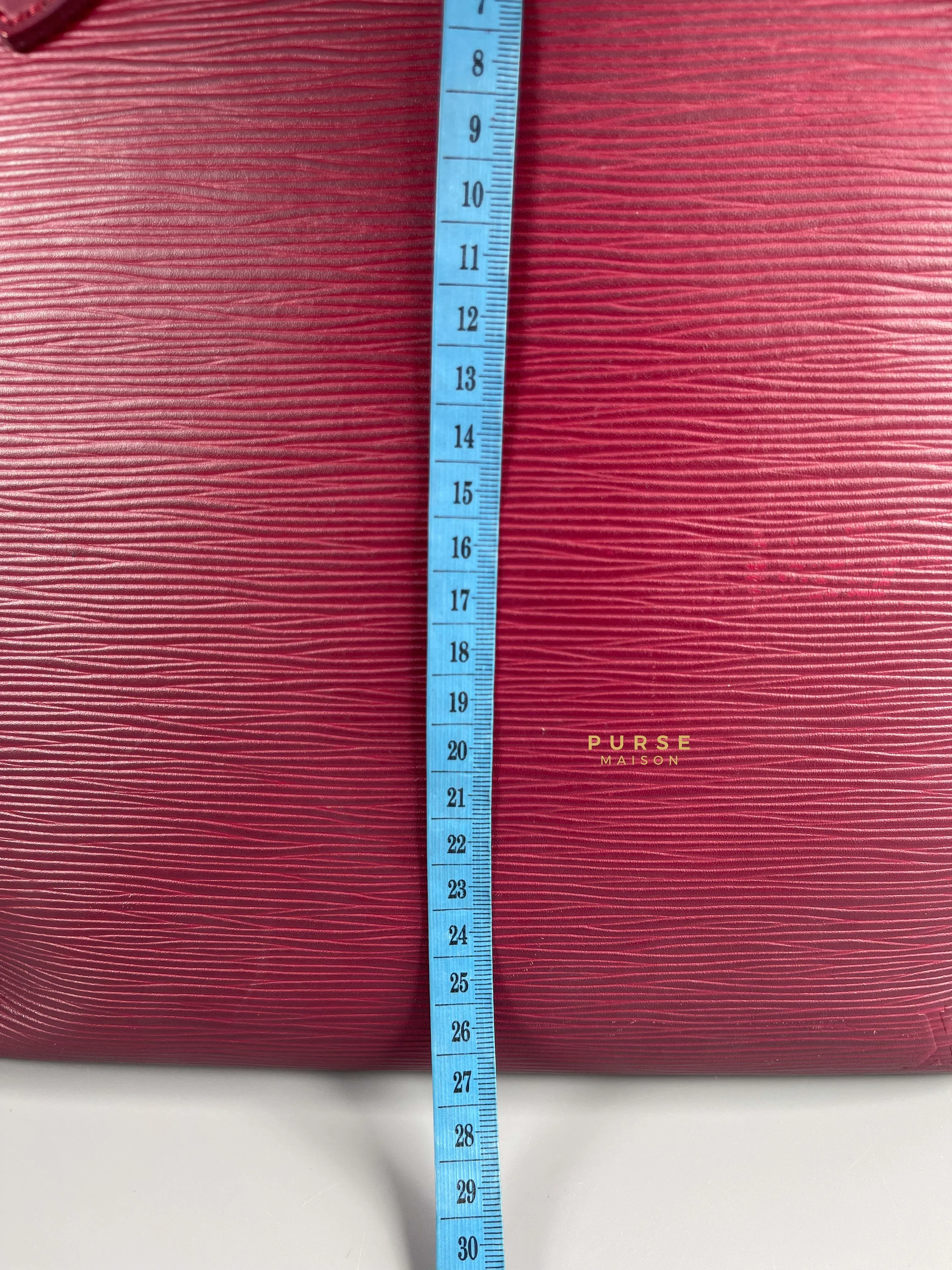 Louis Vuitton Epi Leather Neverfull Bag Red (Date Code: FL2133)