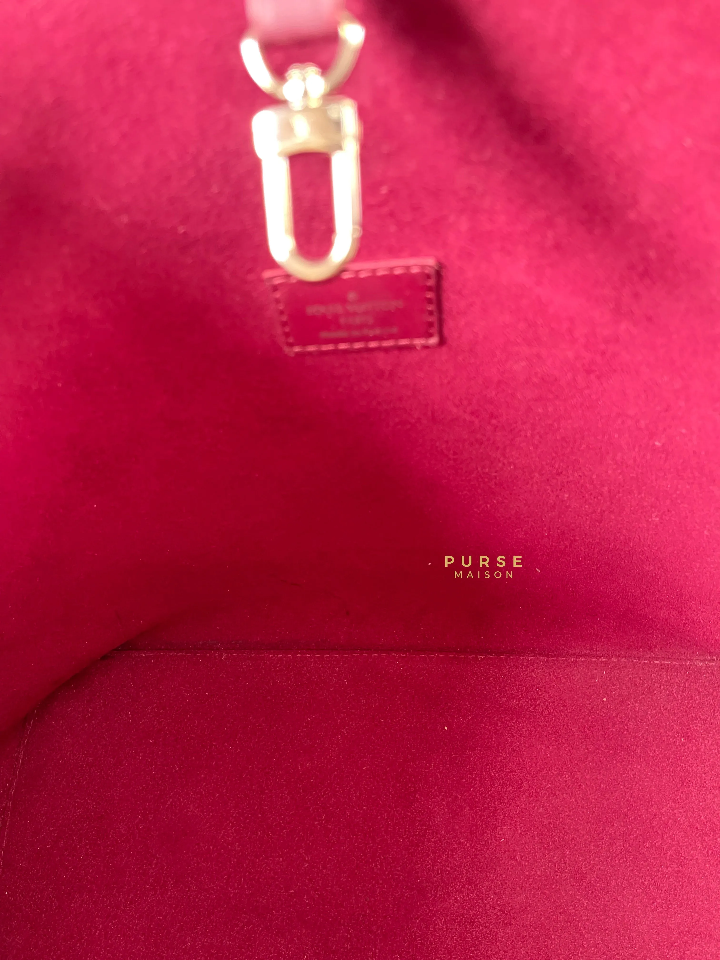 Louis Vuitton Epi Leather Neverfull Bag Red (Date Code: FL2133)