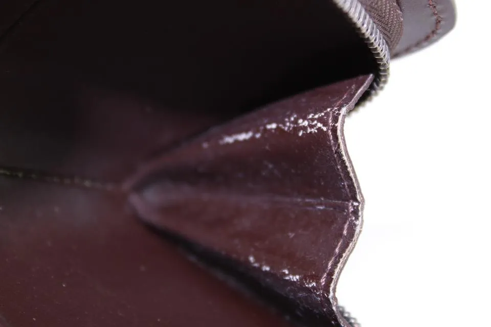 Louis Vuitton Moka Brown Epi Leather Demi Lune Zippy Coin Purse 14lvs1230