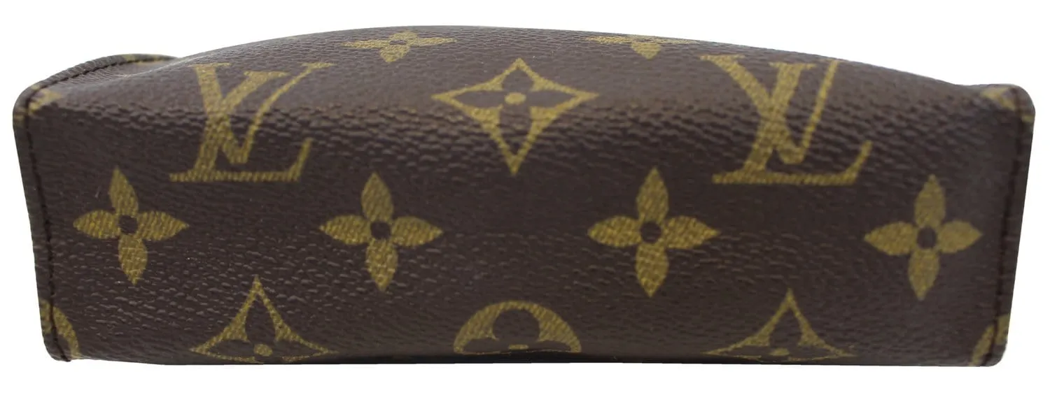 LOUIS VUITTON Monogram Poche Toilette 15 Cosmetics Pouch