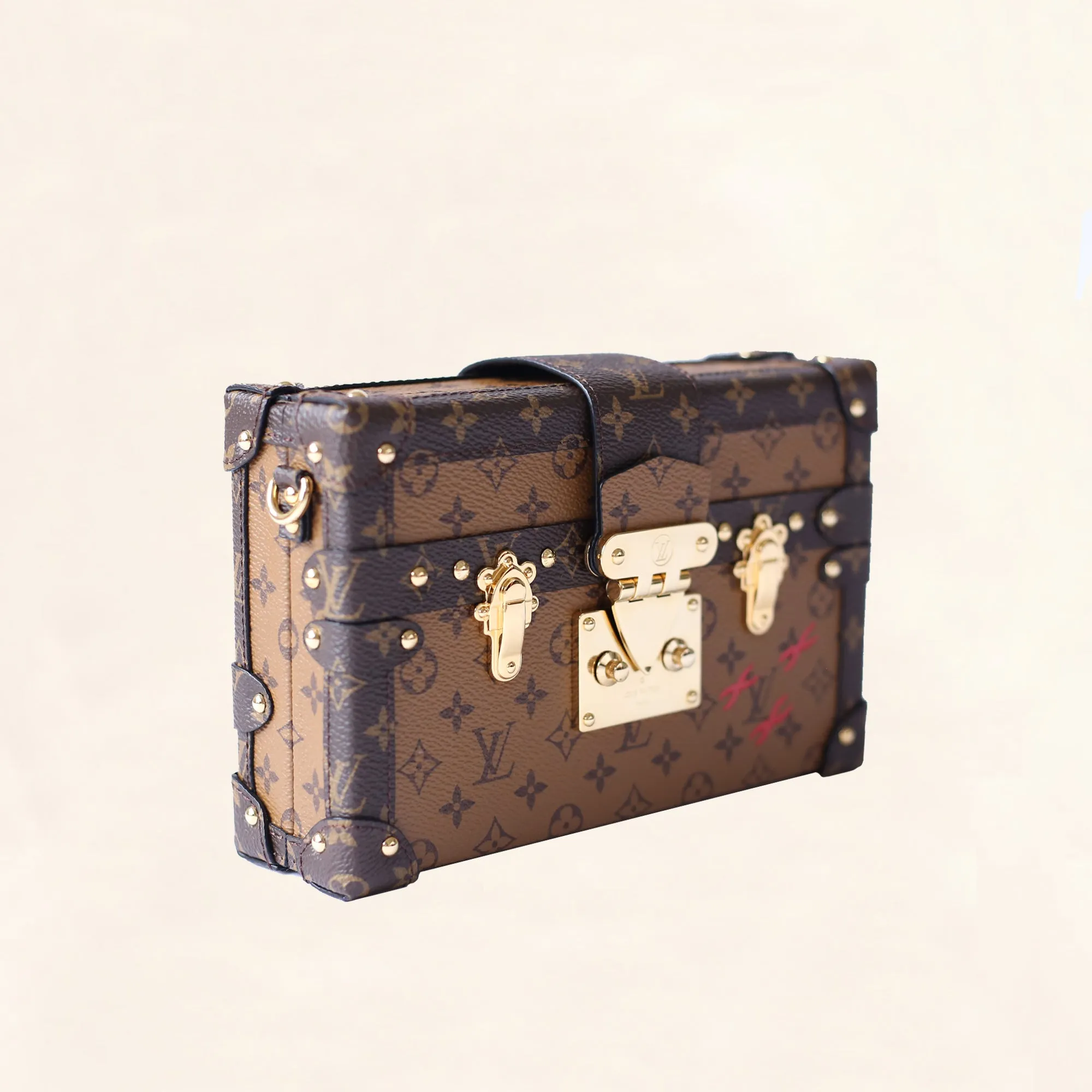 Louis Vuitton | Monogram Reverse Canvas Petite Malle | OS