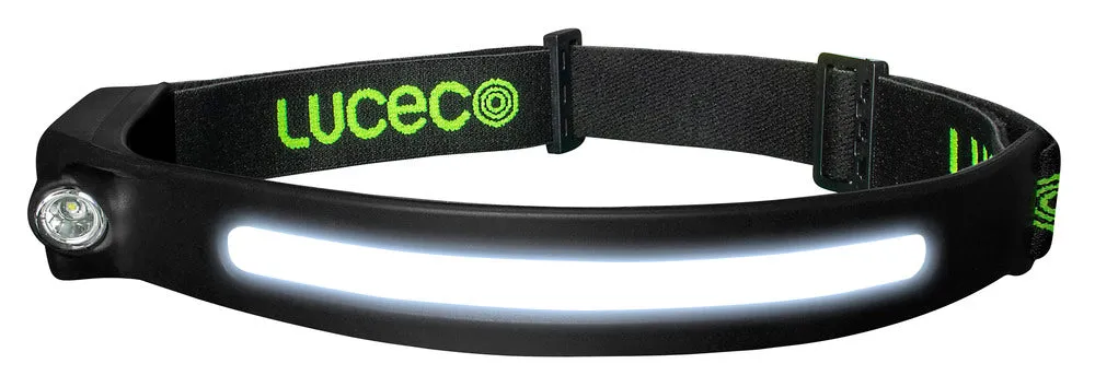 Luceco LILHF35P65 Flexable Headtorch with Motion Sensor 350lm 150lm USB Rechargeable