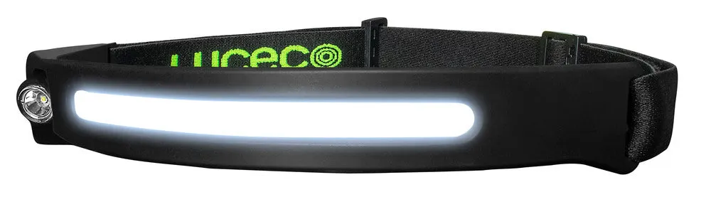 Luceco LILHF35P65 Flexable Headtorch with Motion Sensor 350lm 150lm USB Rechargeable