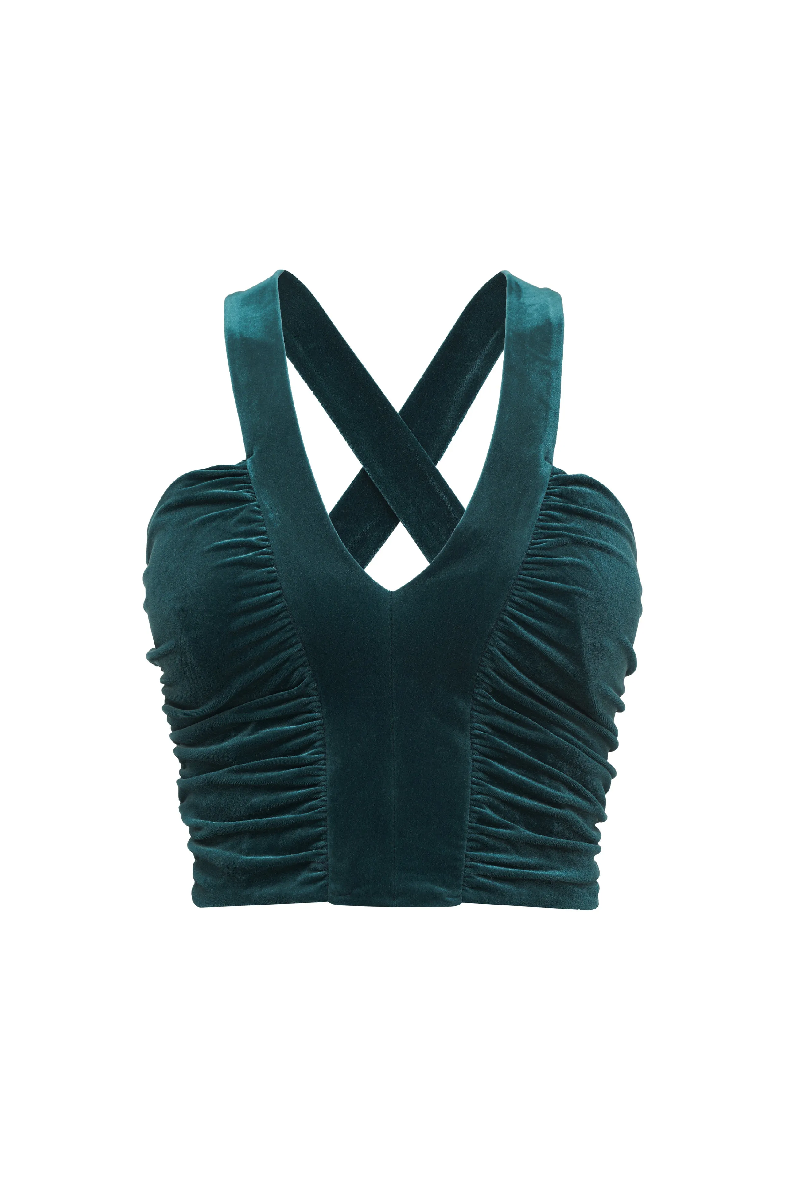 LUNA RUCHED TOP