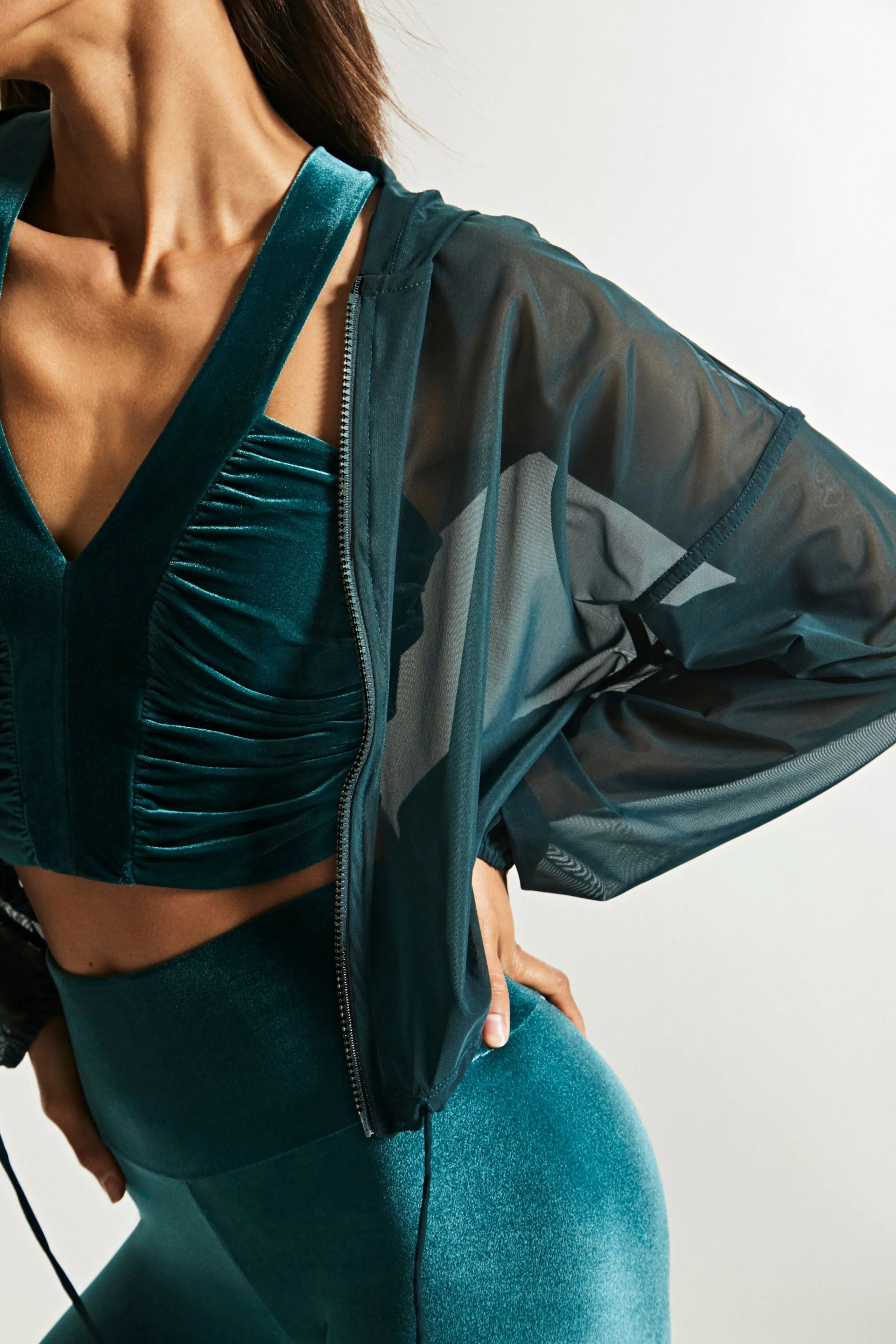 LUNA RUCHED TOP