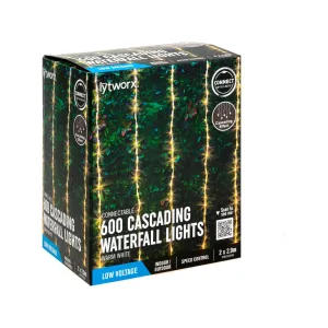 Lytworx 2 x 2.9m Cascading Waterfall Lights