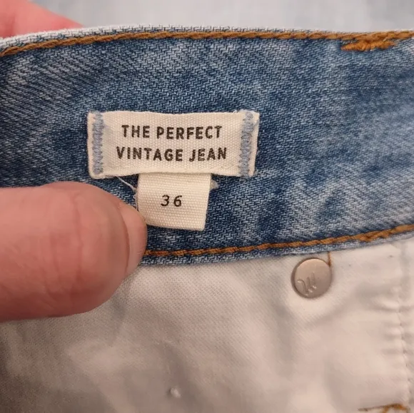 Madewell Perfect Vintage Jean Fitzgerald Wash