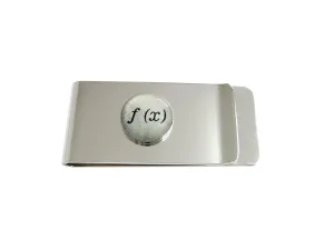 Mathematical Function of X Money Clip