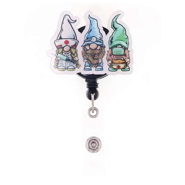 Medical Gnomes Badge Holder Reel