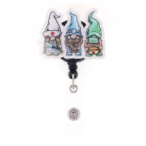 Medical Gnomes Badge Holder Reel