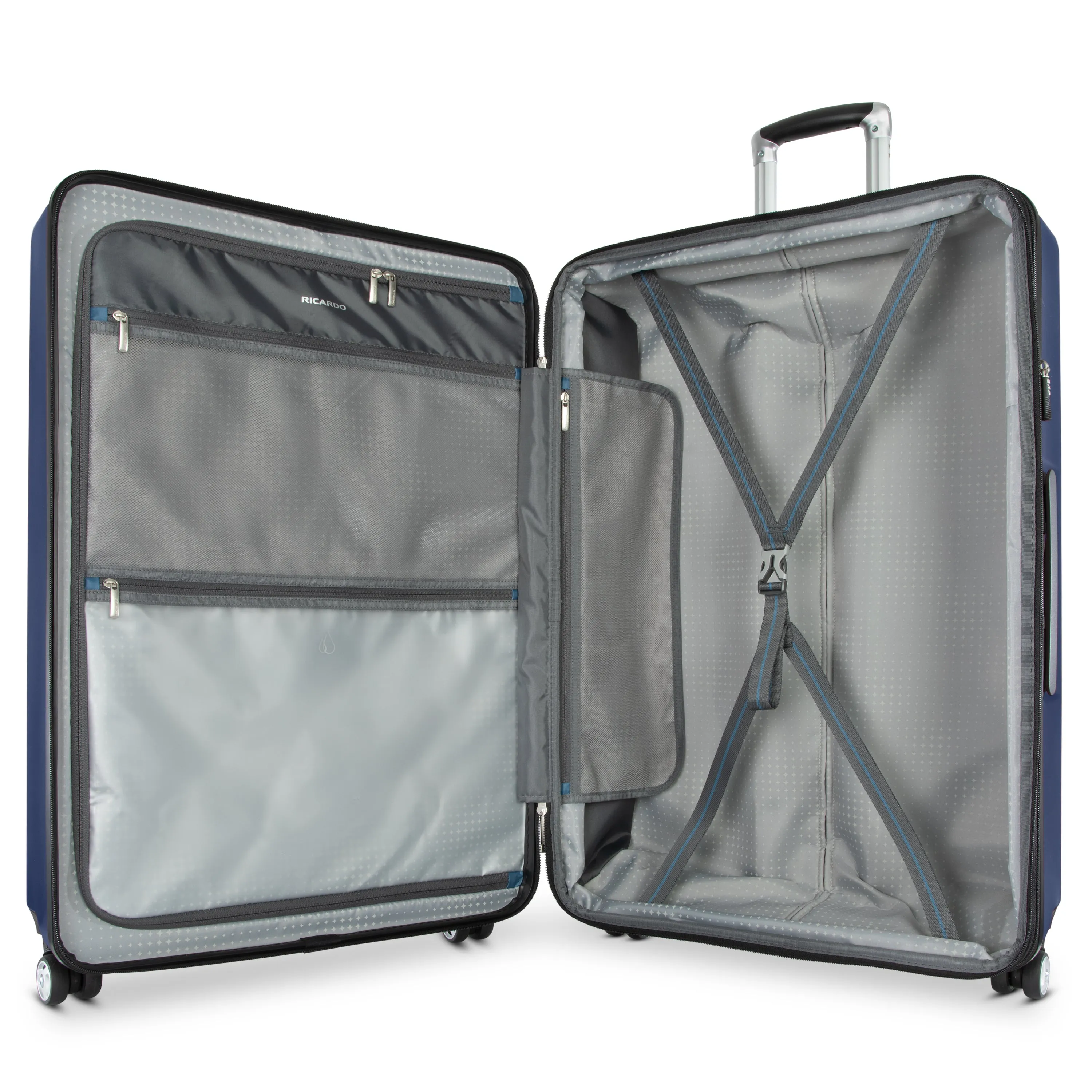 Melrose Hardside Large Checked Spinner Luggage