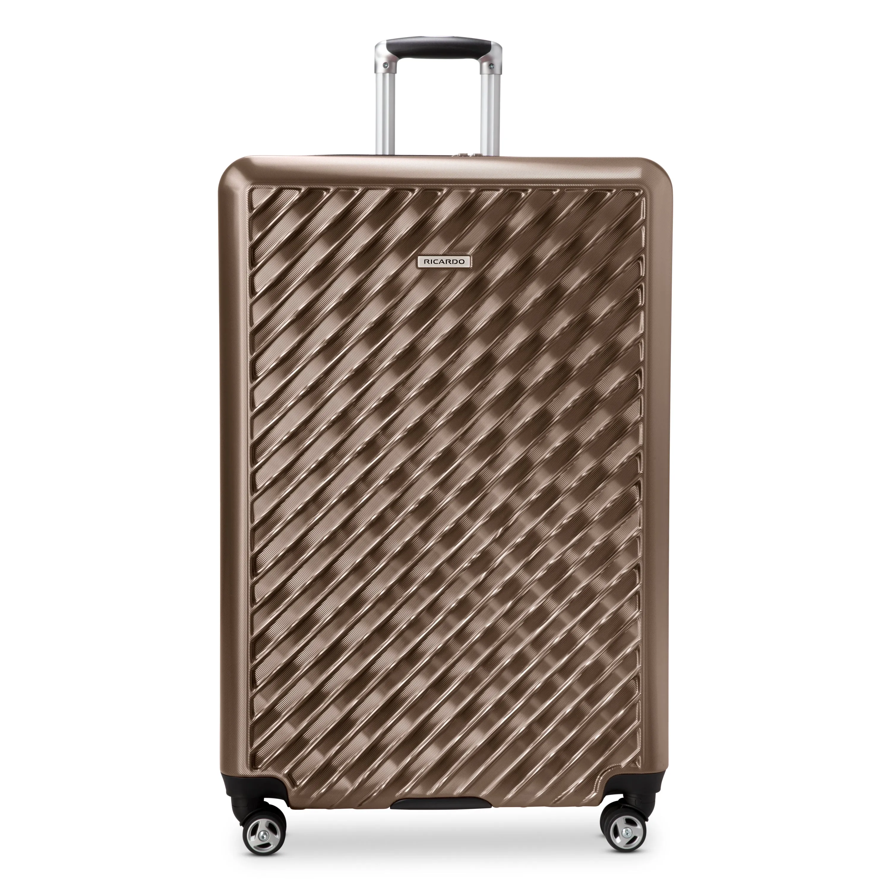 Melrose Hardside Large Checked Spinner Luggage